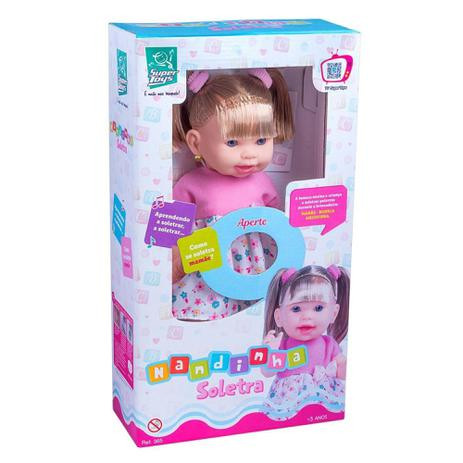 BONECA NANDINHA SOLETRA (SUPERTOYS)