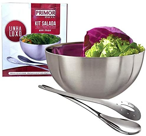 KIT SALADA LINHA LUXO (PRIMOR INOX)