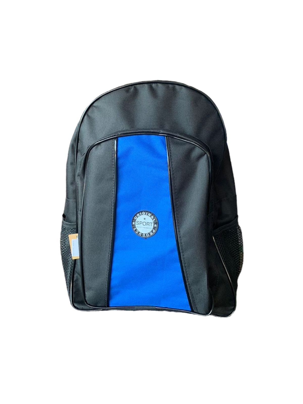 Mochila Unissex Preta e Azul N°01 - HORIVAL