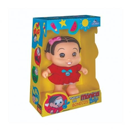BONECO MÔNICA TURMA DA MÔNICA (ADIJOMAR)