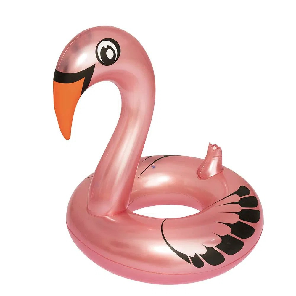 Boia Cisne Perolado Rosa com Abertura - Mor 