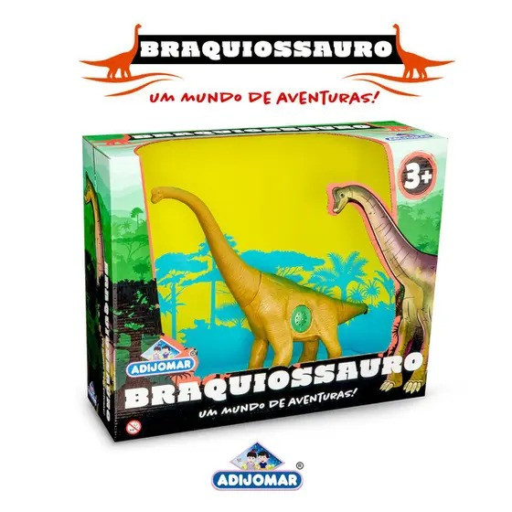 Dinossauro Branquiossauro Adijiomar 