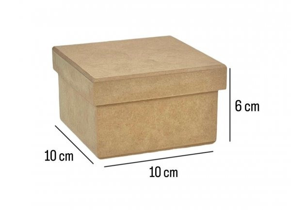Caixa de MDF 10X10X6