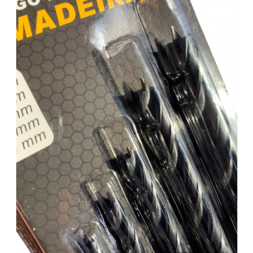 Kit Brocas Madeira 5 pçs AR0123 Statools 