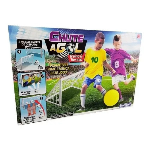 Brinquedo Jogo Futebol Infantil Chute Gol Treino Torneio - Brinquemix 