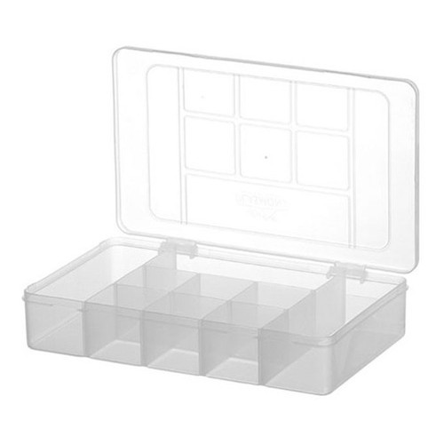 Organizador com 9 Divisórias Transparente  - Plasmont 