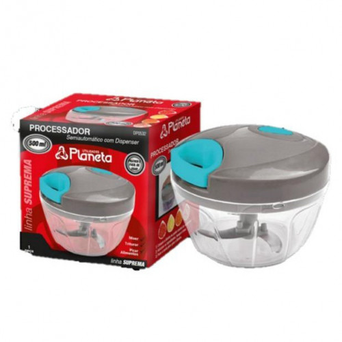 Processador Triturador Semiautomático 500ml - Planeta 